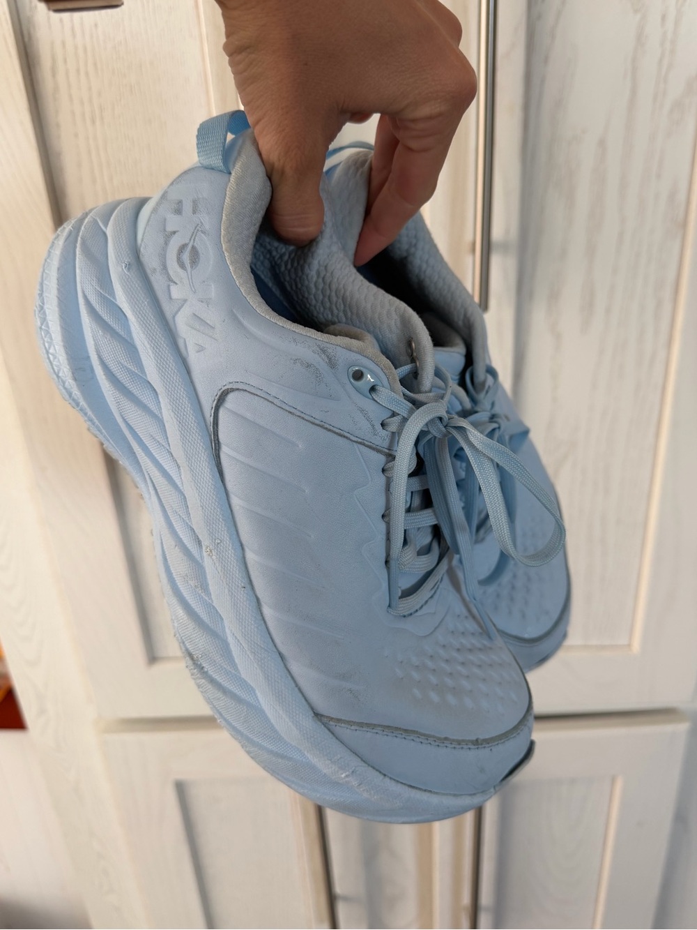 Hoka Bondi SR Ice Blue